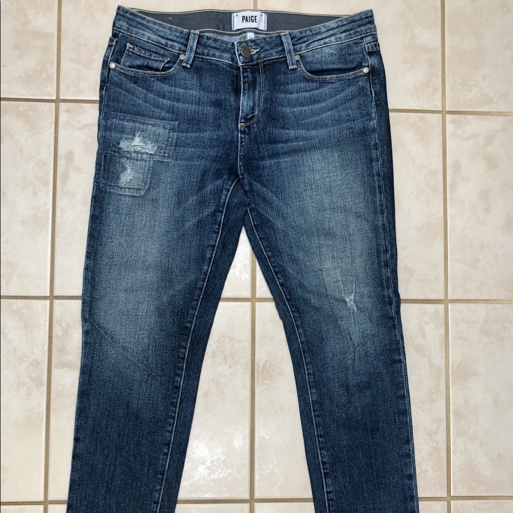 Paige Denim Skyline Ankle Peg/Size 29// EUC